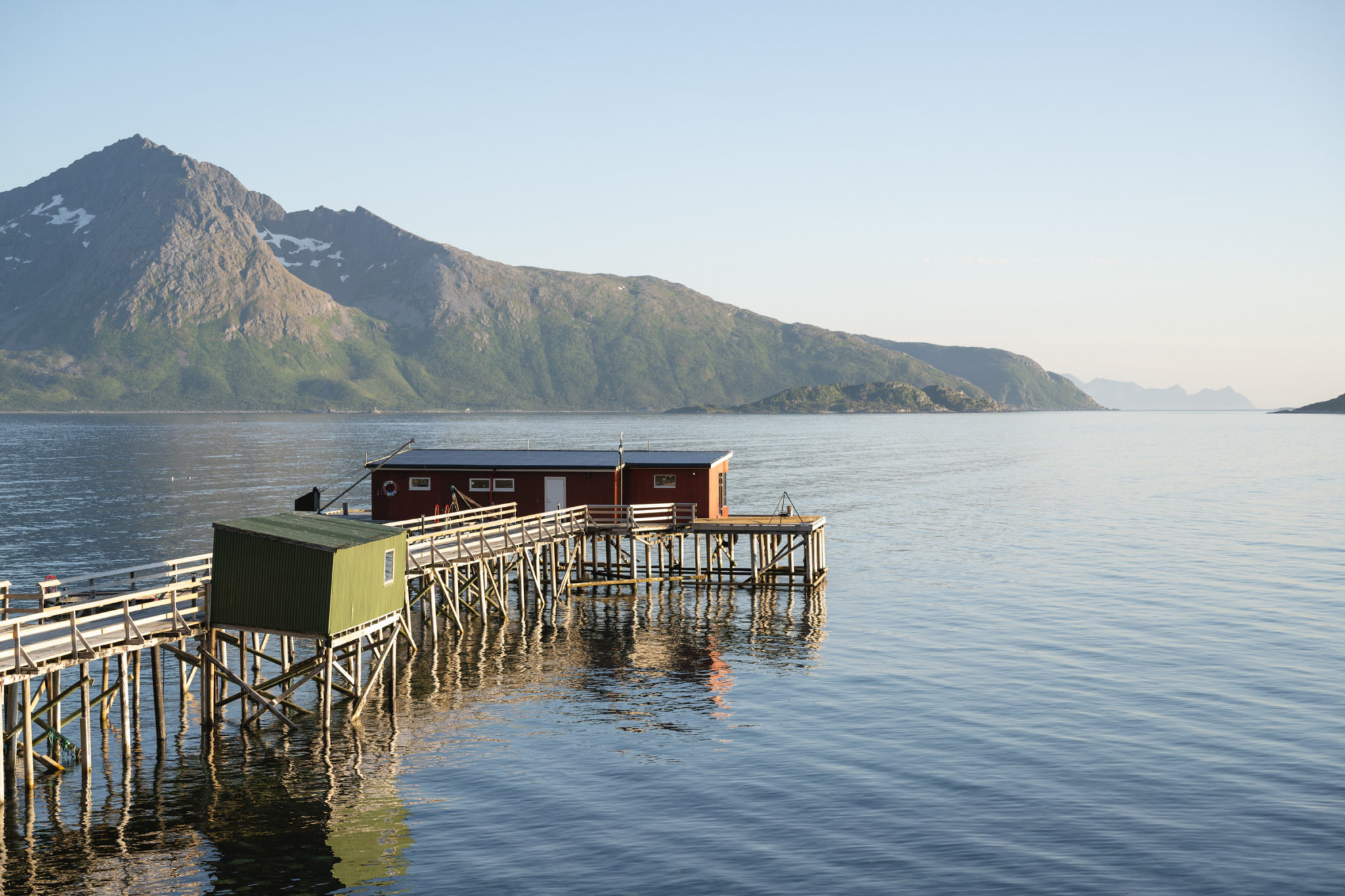 The quay at Rekvik faces the open sea © Marie Nystad Helgesen