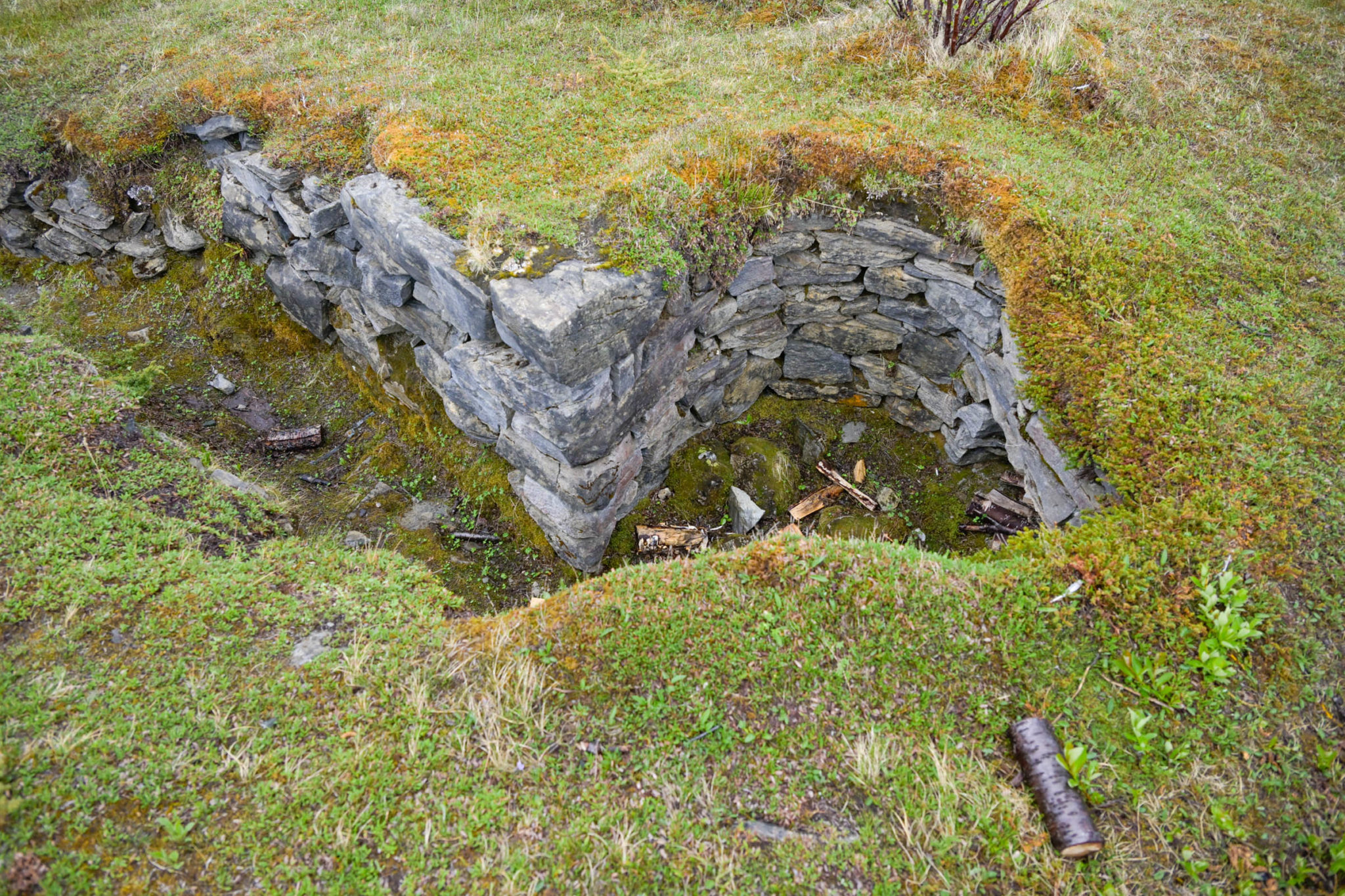 Gun emplacement at Engnes © Knut Hansvold