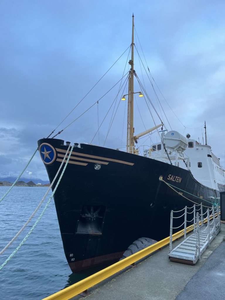 MS Gamle Salten tilbyr båtcruise ut fra Bodø. Foto: Liv Lyng Hauge 