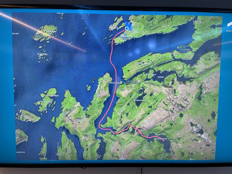 På båtcruise fra Bodø til Beiarn. Foto: Liv Lyng Hauge 