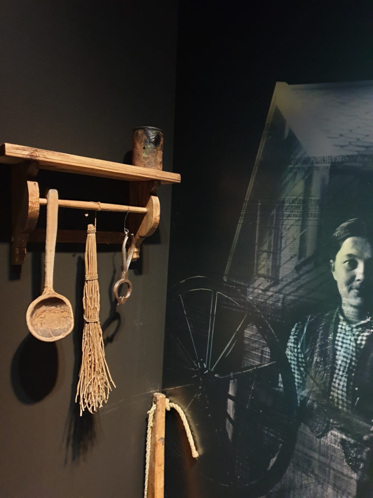 The kitchen – part of the exhibition Encounters at Halti, Storslett @ Nord-Troms Museum
