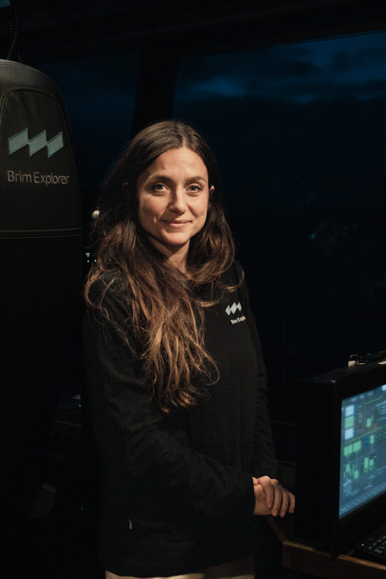 Giulia Ercoletti shares her enthusiasm for life beneath the ocean’s surface. © Marie Nystad Helgesen